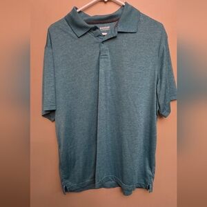 Haggar Men's Blue Polo Shirt